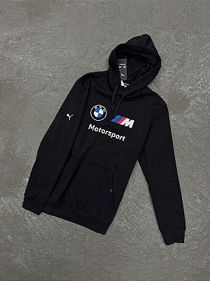 MOLETOM PUMA MOTORSPORT BMW PRETO