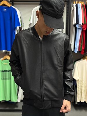 Jaqueta Bomber Preta "Padrão Zara"