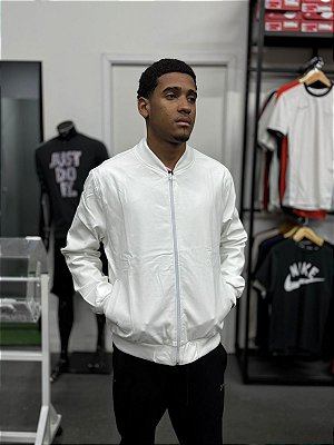 Jaqueta Bomber Branca "Padrão Zara"