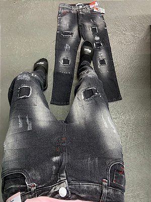 CALÇA JEANS JOGADOR PREMIUM(0153)