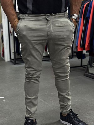 CALÇA ALFAIATARIA CINZA