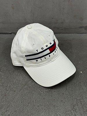 Boné Tommy Hilfiger Beisebol Avery Branco