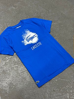 CAMISETA LACOSTE SPORT ULTRADRY AZUL ROYAL