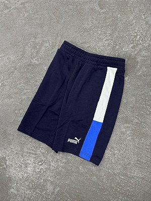 BERMUDA PUMA COLORBLOCK AZUL