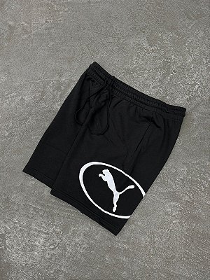 Bermuda Puma Sport Graphic "9 Shorts Men Preta