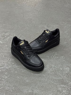 Tênis Puma Shuffle Downtown Sneakers Unisex (Black/Gold)