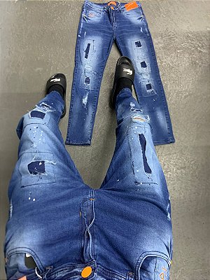 CALÇA JEANS JOGADOR PREMIUM(6365)