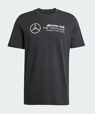 Camiseta Adidas Mercedes DNA Graphic Tee Branca