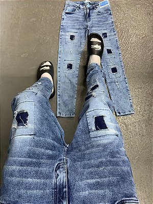 CALÇA JEANS JOGADOR PREMIUM(9112)