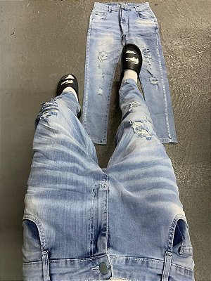 CALÇA JEANS JOGADOR PREMIUM(10561)