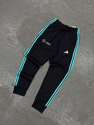 Calça Adidas Mercedes AMG Petronas Team DNA (Preta)