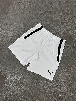 SHORT PUMA TEAMRISE JERSEY BRANCO