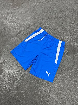SHORT PUMA TEAMRISE JERSEY AZUL ROYAL