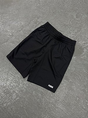 Short Puma Ess Logo Woven Black