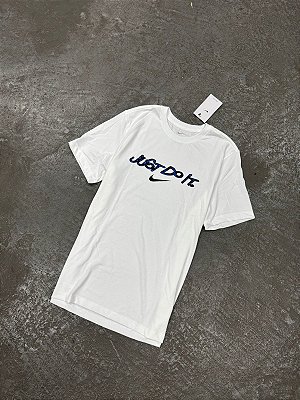 Camiseta Nike Dri-Fit Just do It (Branca)