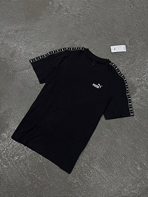 Camiseta Puma Essentials Tape Tee Preta