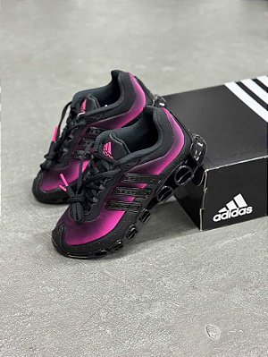 Tênis Adidas Megaride Core Black Shock Pink