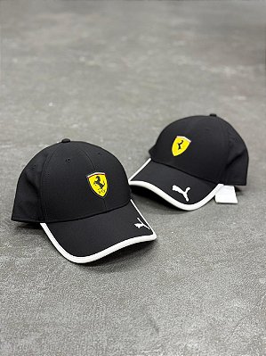 Boné Puma Ferrari Fanwear Classic Preto
