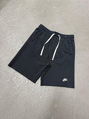 Short Nike Club Fleece Alumni Preto