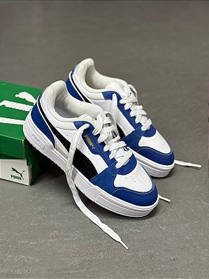 TÊNIS PUMA CA PRO LUX III S/CAIXA (WHITE /COBALT GLAZE)