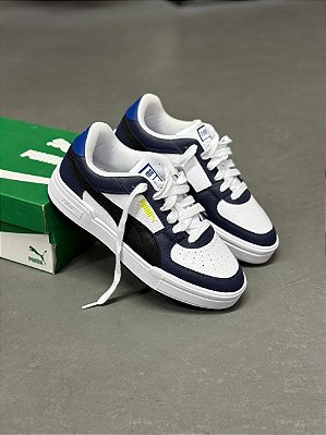 TÊNIS PUMA CA PRO CLASSIC (BRANCO / AZUL MARINHO)