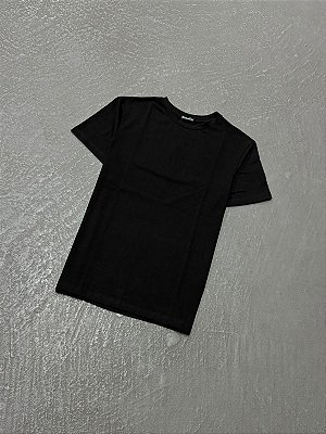 Camiseta Ermek Slim Fit Basic (Preta)