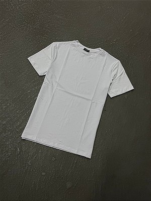 Camiseta Ermek Slim Fit Basic ( Branca )