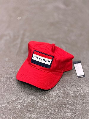 Boné Tommy Hilfiger de Beisebol (Vermelho)
