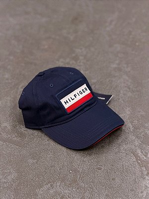 Boné Tommy Hilfiger de Beisebol (Azul Marinho)