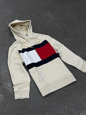 Moletom Tommy Hilfiger Global Stripe