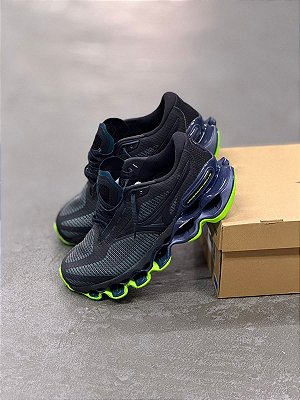 Tênis Mizuno Wave Prophecy 15 (Preto/Verde)