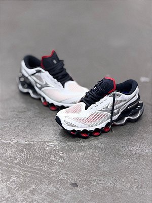 Tênis Mizuno Wave Prophecy 15 (Branco/Cinza)