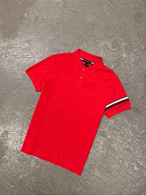Polo Tommy Hilfiger Global Placement Red