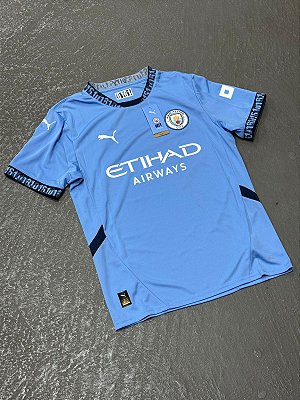 Camisa Manchester City 24/25 HOME Torcedor Masculina