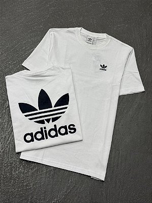 Camiseta Adidas Boxy Adicolor Classics Back+Front Trefoil