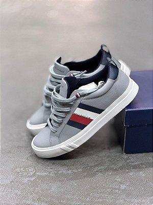 Tênis Tommy Hilfiger Dino 9A ( Cinza )