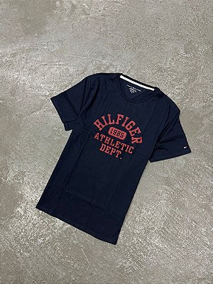 Camiseta Tommy Hilfiger 1985 Athletic Logo ( Azul Marinho )