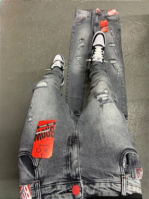 CALÇA JEANS JOGADOR PREMIUM(3597)