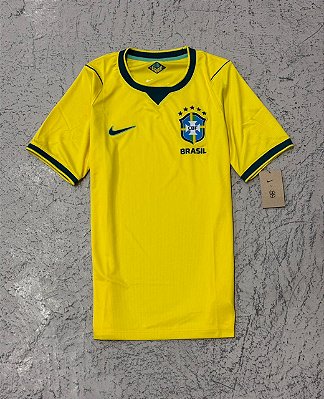 Camisa Brasil Nike I 2026/27 Torcedor Pro Unissex