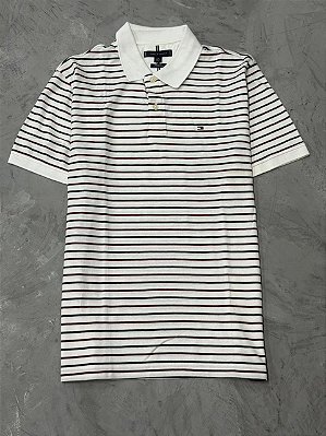 Polo Tommy Hilfiger 291 Listrada em Algodão