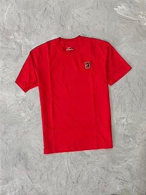Camiseta Nike Court M90 ( Vermelha )