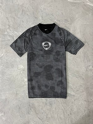 Camiseta Dri-FIT Nike Academy+ AOP (Preta)