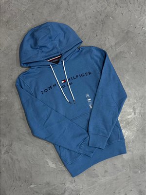 MOLETOM TOMMY HILFIGER AZUL