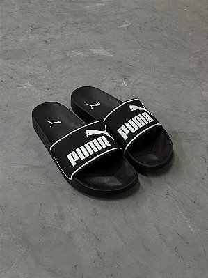 CHINELO PUMA LEADCAP 2.0 PRETO