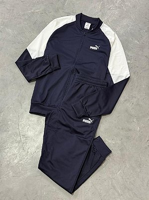 CONJUNTO PUMA POLY SUIT AZUL MARINHO