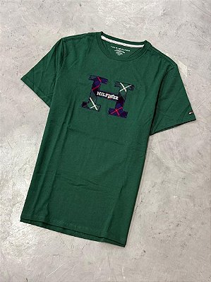 CAMISETA TOMMY HILFIGER BIG "H" VERDE