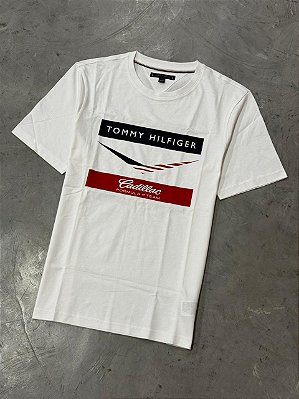 CAMISETA TOMMY HILFIGER CADILLAC BRANCA