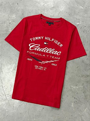 CAMISETA TOMMY HILFIGER CADILLAC VERMELHA