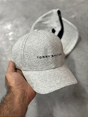BONÉ TOMMY HILFIGER ASSINATURA CINZA