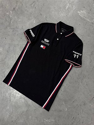 Polo Tommy Hilfiger x Cadillac Formula 1 Team (Azul Marinho)